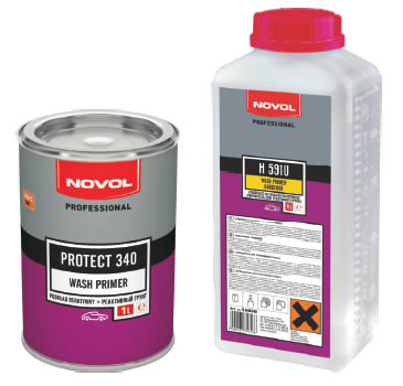 Novol грунт Protect 340 WASH PRIMER реактивный